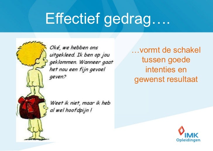 effectief gedrag